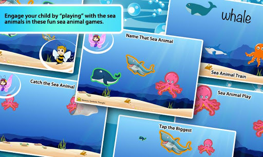 【免費教育App】1st Toddler Words: Sea Animals-APP點子