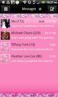 How to install GO SMS - Twinkle Pink 1.1 mod apk for pc