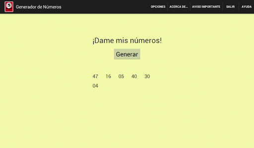 【免費工具App】Generador de números-APP點子