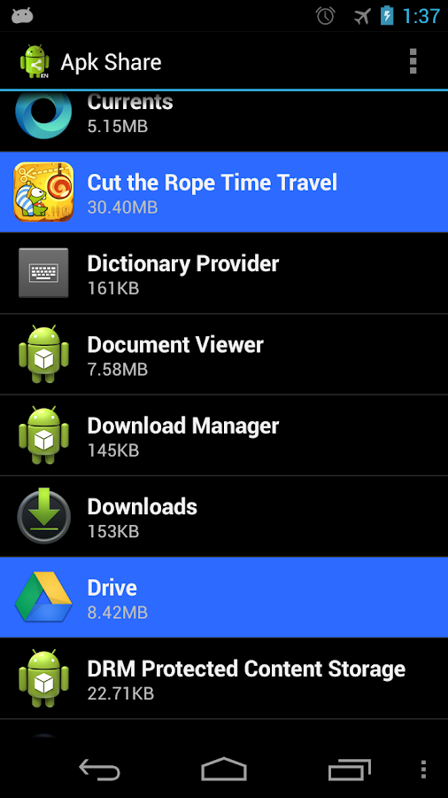 Apk Share & Backup - screenshot