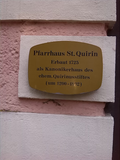 Pfarrhaus St. Quirin