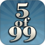 5of99: 5 in a Row Brain Puzzle Apk