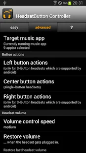 Headset Button Controller - screenshot thumbnail