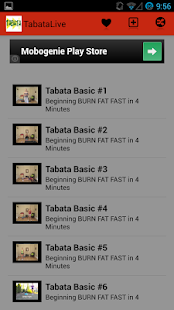 Tabata Live Tutorial