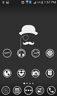 Lastest WHITE THE ICON PACK APK