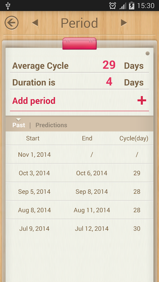 Period Calendar Android Apps on Google Play