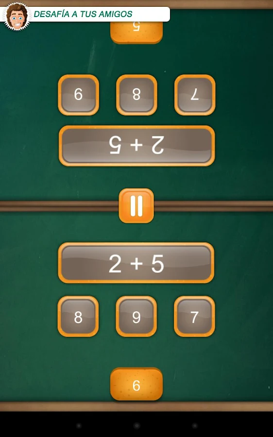 2 Jugadores Juegos Matemáticos - screenshot