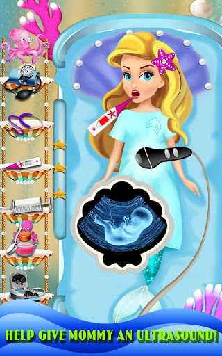 【免費家庭片App】Mermaid Mommy's Newborn Baby-APP點子