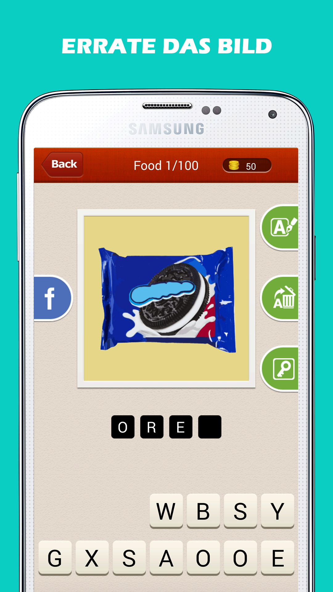 Android application Hi Guess 100: Logo Quiz Game screenshort