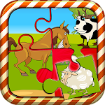 Farm Animals Puzzle For Kids Apk