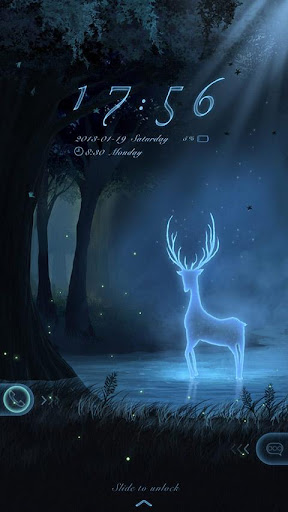 【免費個人化App】(FREE) Deer 2 In 1 Theme-APP點子