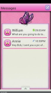 Download PixiePink/GO SMS THEME APK for PC