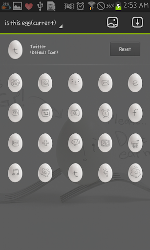 【免費個人化App】is this egg go launcher theme-APP點子