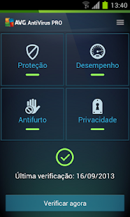 Proteção Antivírus - AVG PRO - screenshot thumbnail