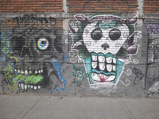 Graffiti De Calaveras Locas