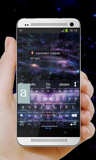 免費下載個人化APP|Lavender Galaxy AiType Theme app開箱文|APP開箱王