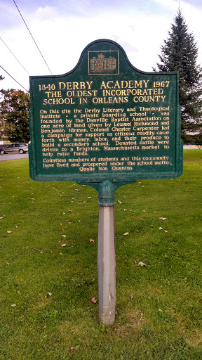 Derby Academy Historic Site 