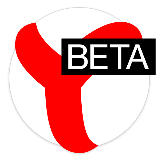 Yandex.Browser Beta LOGO-APP點子