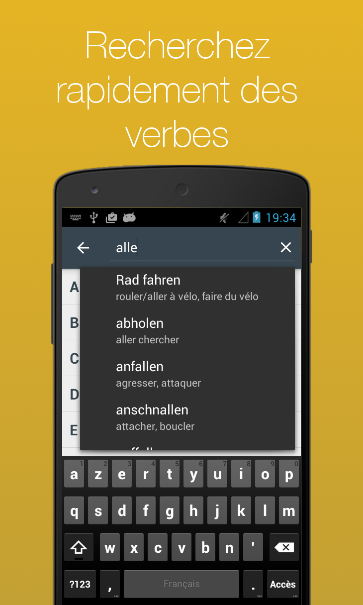 Verbes Allemands Screen 2