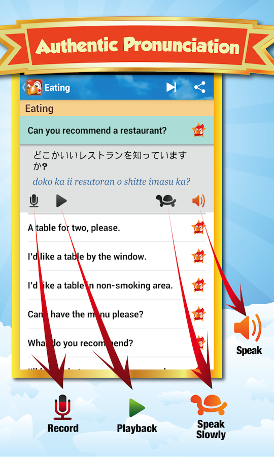 learn japanese contains over 800 commonly used japanese phrases ...