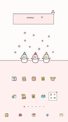 SnowmanWarm DodolLauncherTheme