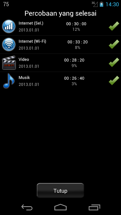 Baterai HD Pro  - Battery - screenshot