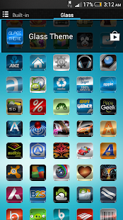 GLASS APEX/NOVA/GO/SMART THEME - screenshot thumbnail