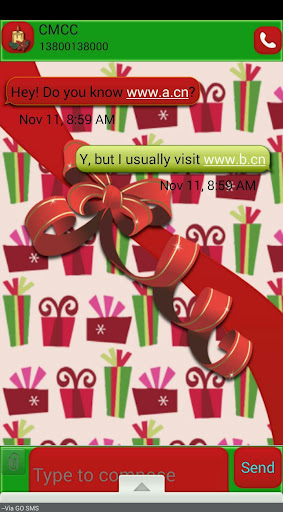 Presents GO SMS THEME