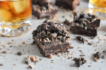 Loaded Chocolate Bourbon Fudge