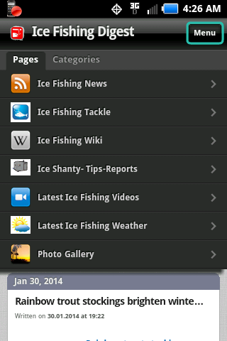 【免費運動App】Ice Fishing Digest-APP點子