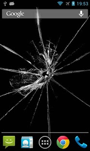 Shake! Cracked Screen Live WP Screenshots 0