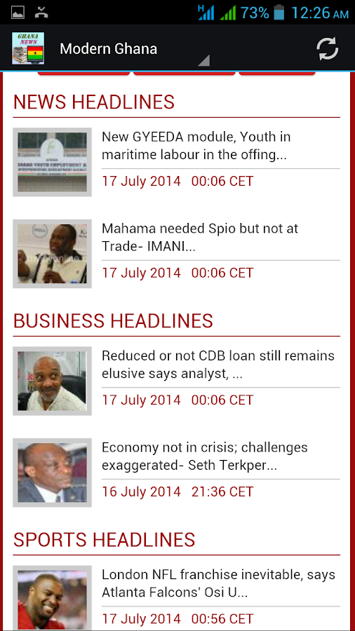   All Ghana News: screenshot 