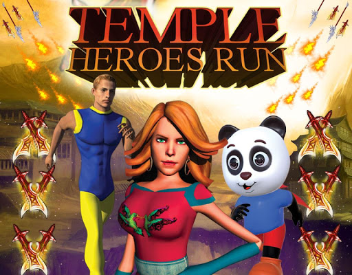 【免費休閒App】Temple Heroes Run-APP點子