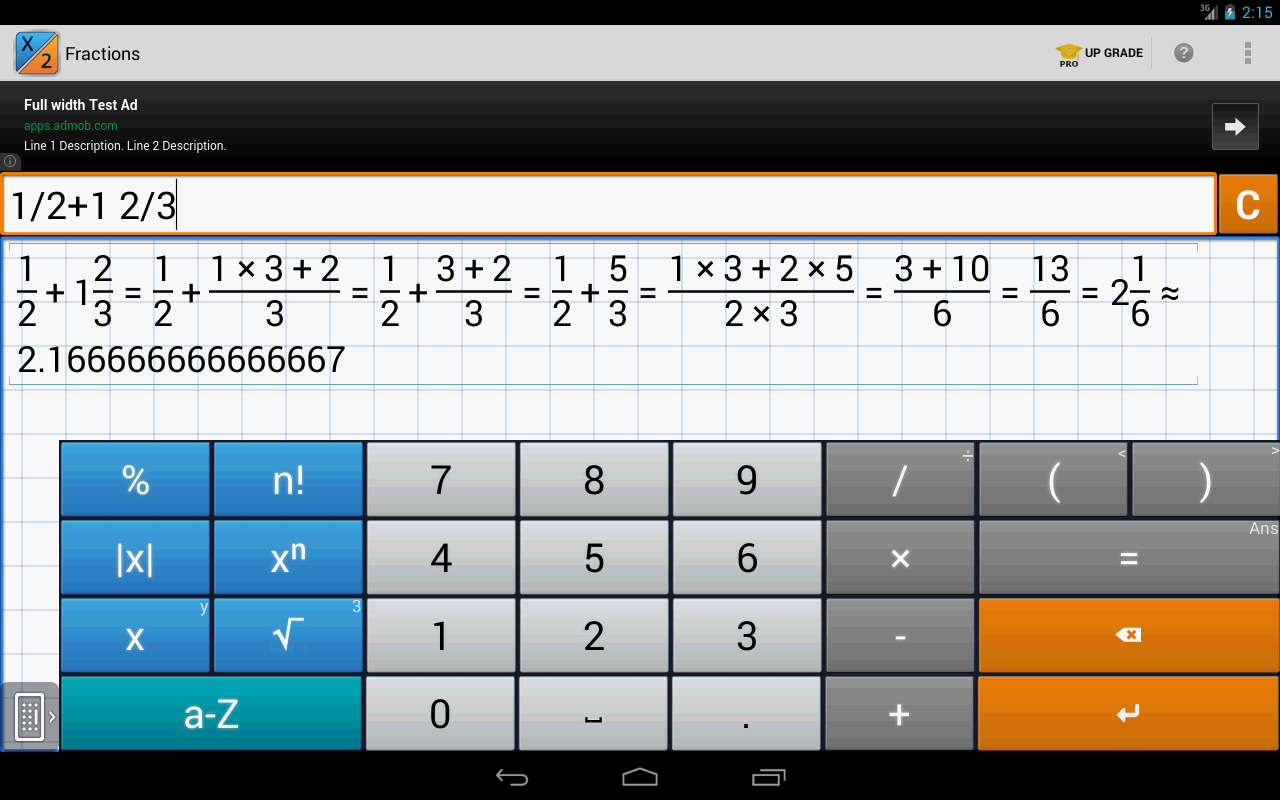 Fraction Calculator by Mathlab - Android Apps on Google Play