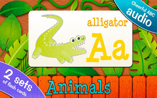 ABC Animal Veggie Flashcards