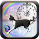 Cute BL&WH Cat-Live Wallpaper APK