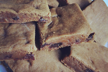 New England Hermit Cookie Bars