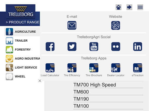 【免費生產應用App】Trelleborg Tire Book-APP點子