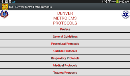 CO-Denver Metro EMS Protocols poster 2
