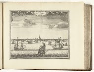 Gezicht op Antwerpen, 1726