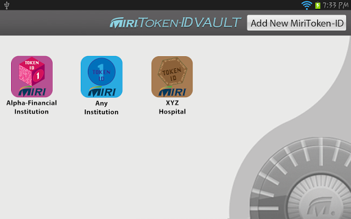 【免費生產應用App】MiriToken-ID Vault-APP點子