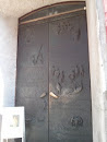 Bronzetür von Jo Jastram