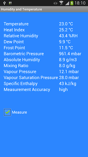 Humidity and Temperature