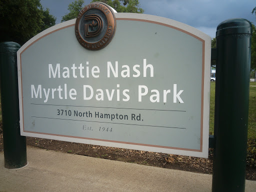 Mattie Nash Myrtle Davis Park