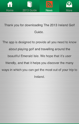 Irish Golf Guide