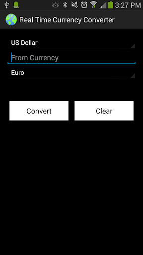 Real Time Currency Converter