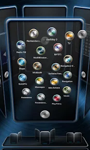 Next Launcher Theme Metal - screenshot thumbnail
