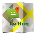 I’m Here! (SMS location) logo