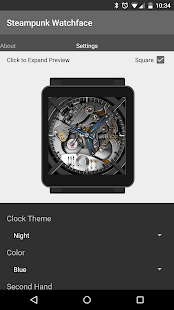 Free Download Steampunk Watchface for Wear APK for Android