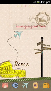 Travel Theme Go Launcher